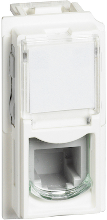 BTicino KW4258RJ11 LN Роз. RJ11 1М БЕЛ