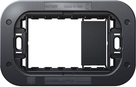 BTicino H4703W AXOLUTE Air суппорт 2/3 модуля