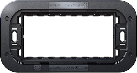 BTicino H4704W AXOLUTE Air суппорт 4 модуля