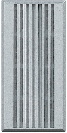 BTicino HC4356/230 Axolute Зуммер, 230 В~, 12 ВА, 80 дБ, цвет алюминий