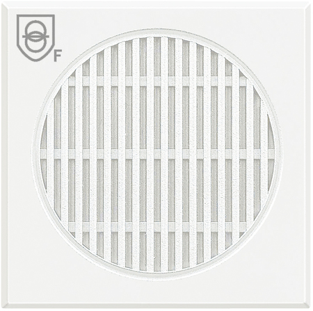 BTicino HD4541 Axolute Предохранительный трансформатор, вход 230 В~, 50/60 Гц, выход 12 В~, 4 ВА, 2 модуля, цвет белый