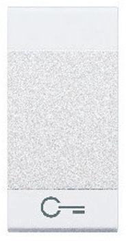 BTicino N4915FN LivingLight Клавиша Ключ, размер 1 модуль, цвет белый
