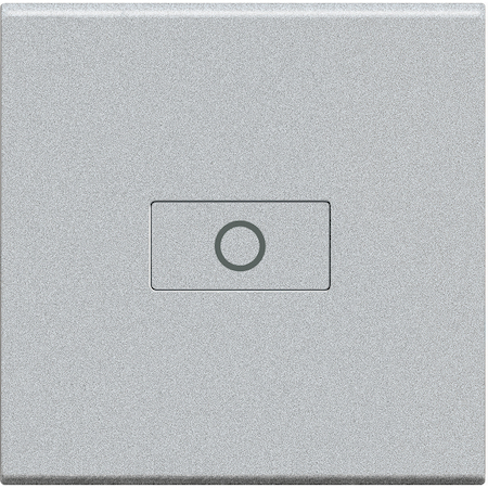 BTicino NT4916M2A LivingLight Клавиша Axial Лампа, размер 2 модуля, цвет алюминий