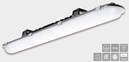 Белый Свет a7183 светильник централизованный NAUTILUS IP66 BS-1590-24х2 LED DALI