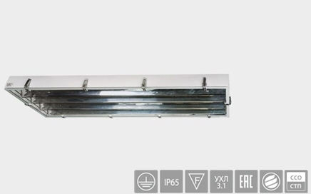 Белый Свет a9505 светильник комбинированный CORVET IP65 BS-9683-4x54 DALI
