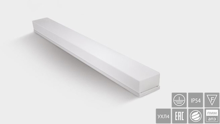 Белый Свет a9212 светильник комбинированный ERGONIK IP54 BS-9133-2x35 T5