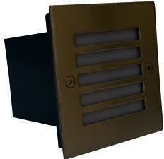 BR-IL-015 Briaton Светильник для подсв.лестниц LED 1.5W 220V 6000K IP54 серый 105х105х87