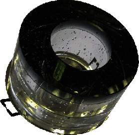 BR-HL-011 Briaton Светильник светодиодный встраиваемый декор., 4W, теплый, 100*90, D 60 мм
