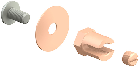 CABLOFIL CM585367 Болт заземления BLT 6/35