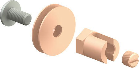 CABLOFIL CM585407 Болт заземления BLF 8/50