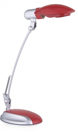10512 Camelion KD-033 С53 красный (Светильник настольный, 220V, 15W, E27)