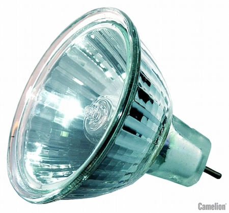Фото Camelion 7092 Лампа галогенная MINI JCDR (MR11) 35Вт 220В GX5.3