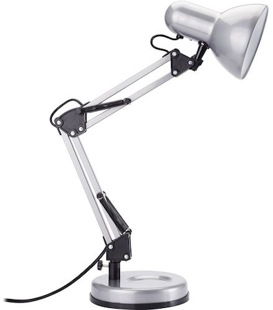 11000 Camelion KD-313  C03  серебро (Светильник настольный,230V 60W)
