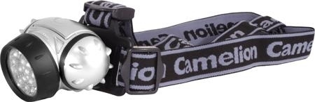7789 Camelion LED5318-7Mx (фонарь налоб, металлик,7 ультра ярких LED,2 реж, 3XR03 в компл, пласт, блист)