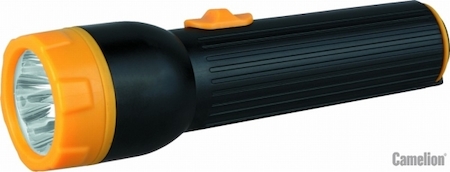 8179 Camelion LED5883-UP5 (фонарь 2XR14, черный, 5 ультра ярк LED, 2XR14 в комплекте,  пласт, блистер)