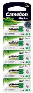 12828 Camelion LR23A BL-5 Mercury Free (A23-BP5, батарейка,12В)