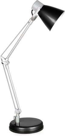 10494 Camelion KD-303 С02 черный (Светильник настольный, 220V, 40W, E27)