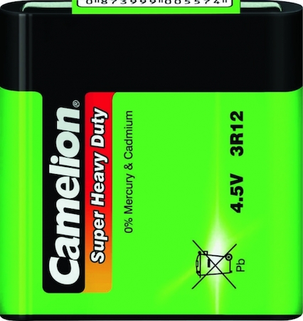 1673 Camelion 3R12 SR-1 (3R12P-SP1G, батарейка,4.5В)