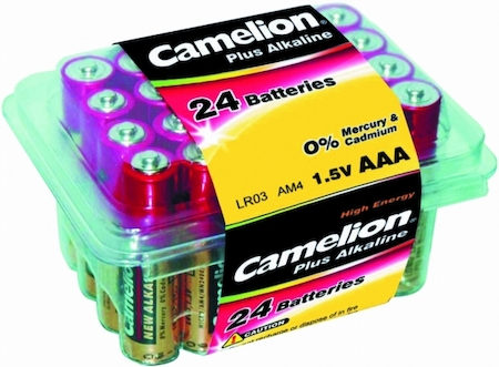 Фото Camelion 7615 Элемент питания алкалиновый LR LR03 (уп.24шт)