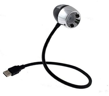 11882 Camelion KD-784 C02 чёрный LED (USB-светильник , 1Вт, 5В)