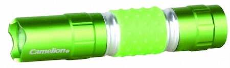 9213 Camelion T5012-LR6BP (фонарь, флуор,  1 LED,  1XLR6 в комплекте, алюм., блистер)