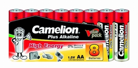 9283 Camelion  LR6 Plus Alkaline SP8 (LR6-SP8, батарейка,1.5В)