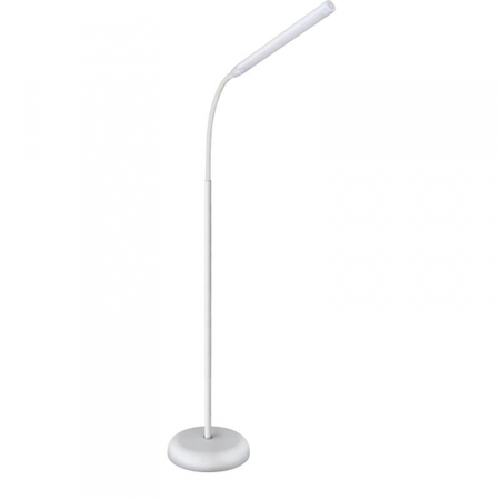12494 Camelion KD-795  C01 белый  LED(Свет-к напольн.,торшер, 7 Вт 230В,сенс. вкл-е, 4 уровня ярк,4000К)