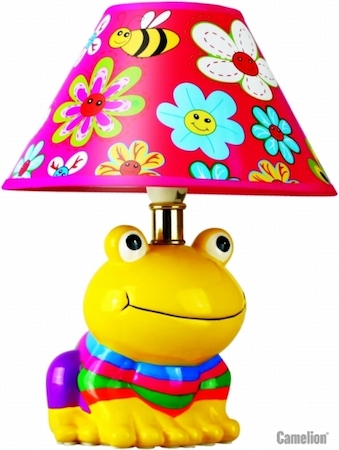 10698 Camelion KD-564 "Лягушонок" (Светильник настольн. декоративный, 220V,40W, E14)