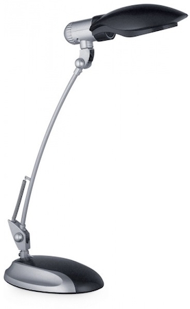 10510 Camelion KD-033 С52 черный (Светильник настольный, 220V, 15W, E27)