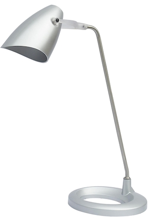10498 Camelion KD-305 С03 серебро (Светильник настольный, 220V, 40W, E14)