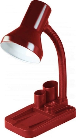 8258 Camelion KD-362 С04 красный (Светильник-пенал,230V 60W,E27)