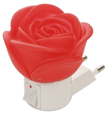 12528 Camelion NL-172 "Роза" (LED ночник с выкл, 220V)