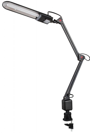 3281 Camelion KD-017C С02 черный (Светильник настольный,230V 11W)