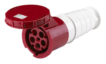 DEKraft 26018DEK Розетка переносная 245 3Р+РЕ+N 125А 380В IP67 РП-102 DEKr