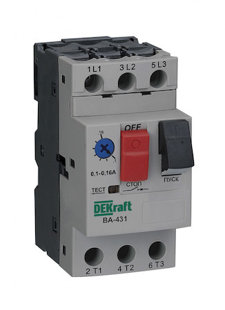 Фото Schneider Electric 21226DEK Авт. выкл. защ. двиг. 3P 1,6-2,5A 100кА ВА-431