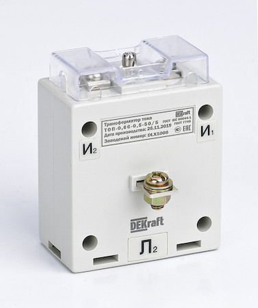DEKraft 50171DEK Трансформатор тока ТОП-0,66 0,5 25/5 5ВА