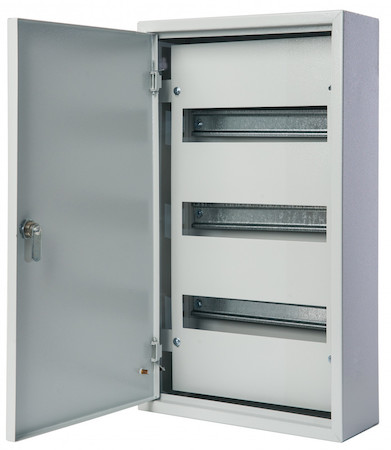 30204DEK Корпус мет. нав. 520х300х120, 36 мод., IP31, ЩРН-36 DEKraft