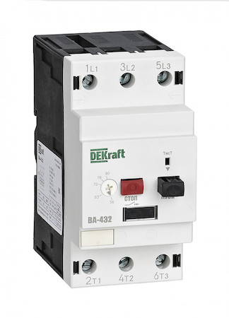 DEKraft 21240DEK Авт. выкл. защ. двиг. 3P 25-40A 30кА ВА-432