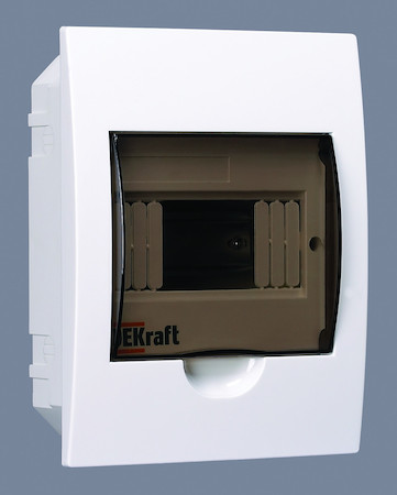 DEKraft 31002DEK Корпус пласт. встраиваемый 6 модулей, IP41, ЩРВ-
