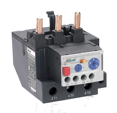 DEKraft 23130DEK Реле электротепл. для конт. 40-95А 80,0-95,0А РТ-03 DEK
