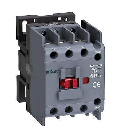 DEKraft 22308DEK Контактор 38А 36В АС3 АС4 1НЗ КМ-102