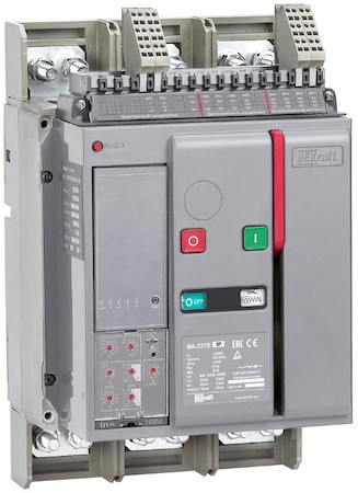 DEKraft 22514DEK Силовой авт. выкл. с электрон. расц. 3P 1250А 50кА ВА-338E