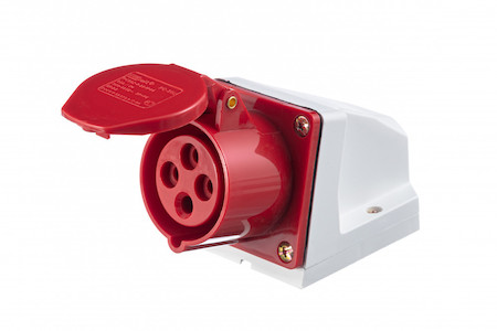 DEKraft 26029DEK Розетка стационарная 114 3Р+РЕ 16А 380В IP44 РС-102 DEK