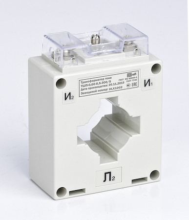 DEKraft 50107DEK Трансформатор тока ТШП-0,66 0,5S 300/5 5ВА, диаметр 40мм