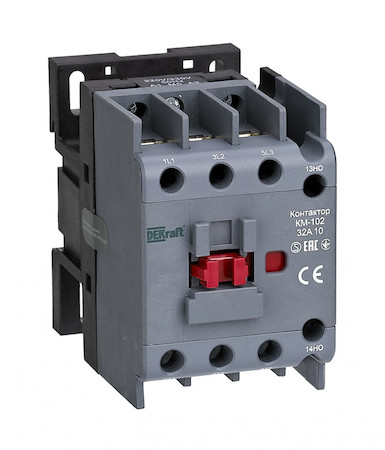 DEKraft 22005DEK Контактор 32А 220В/230В АС3 АС4 1НО КМ-102