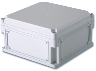 ДКС 543310 Корпус IP67,400х300х160 (выс.крышки 35),стенки с выбив.фланц.непр.кр