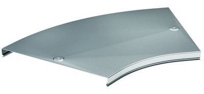 ДКС 38024INOX Крышка CPO 45 на  угол горизонтальный 45° осн.200, нержавеющая