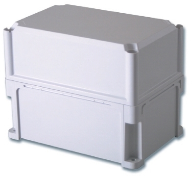 ДКС 542900 Корпус IP67,400х200х235 (выс.крышки 110),сплшн.стенки,непрозр.крыш.