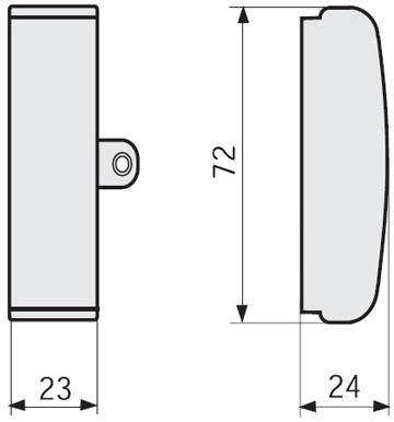ДКС 03281 LCN B Заглушка