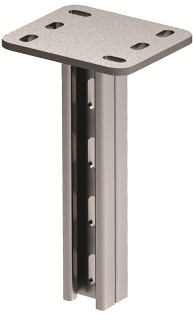 ДКС BSD2108INOX Вертикальный подвес двойной 41х21, L800 мм, нержавеющий